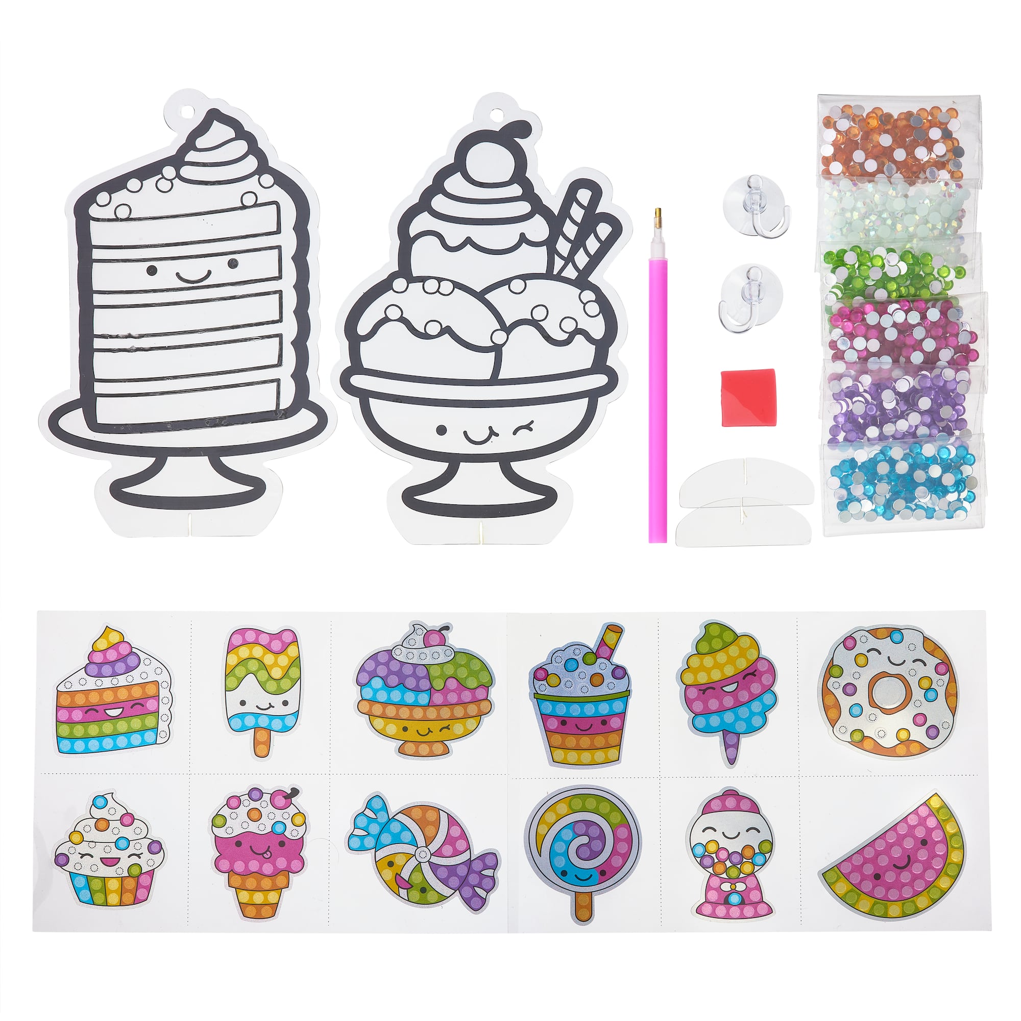 12 Pack: Creativity for Kids® Sweets Big Gem Diamond Painting